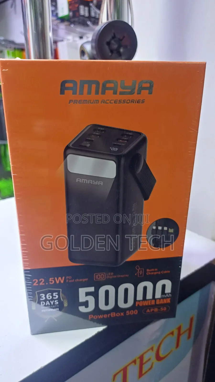 Amaya PowerBox 500 APB-50 50000mAh, 22.5W Powerbank..