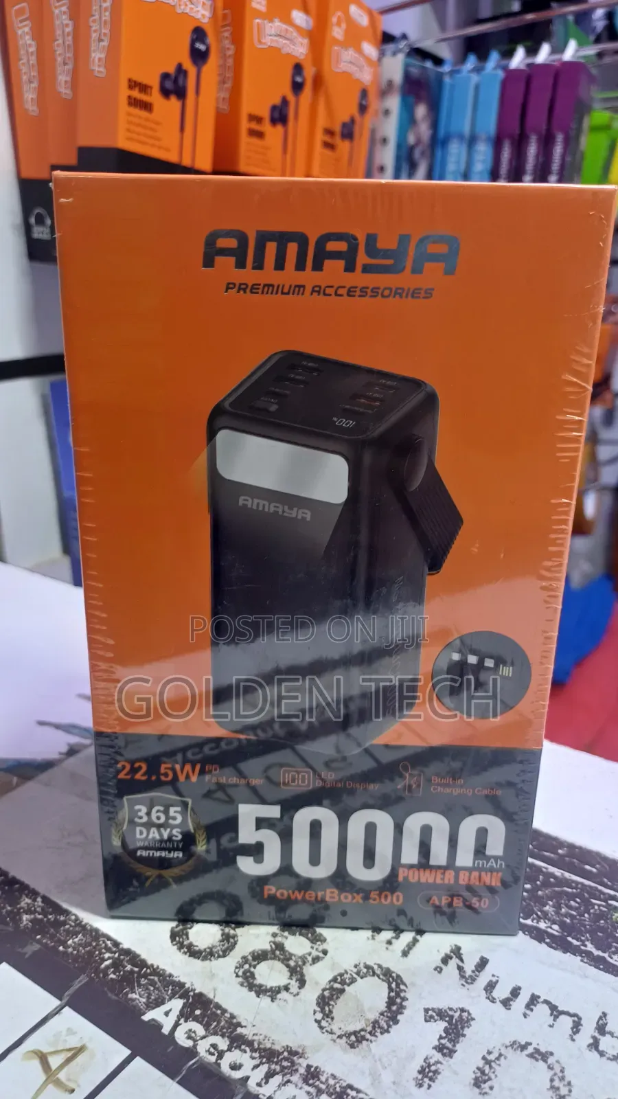 Amaya Powerbox 500 22.5w 50000mah