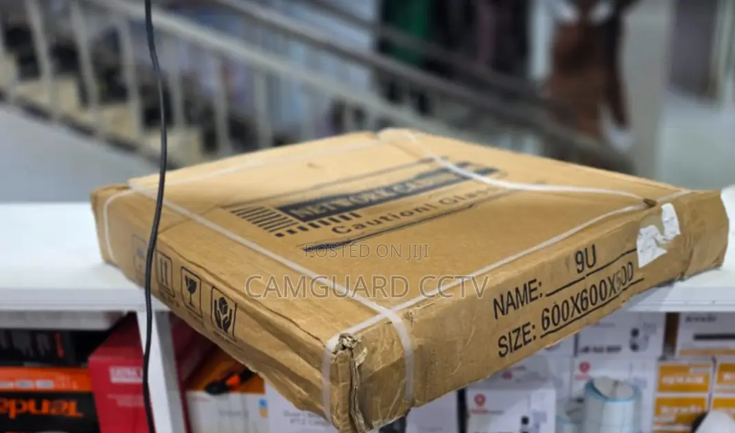 9U 600x600 Flat Pack Network Rack Cabinet