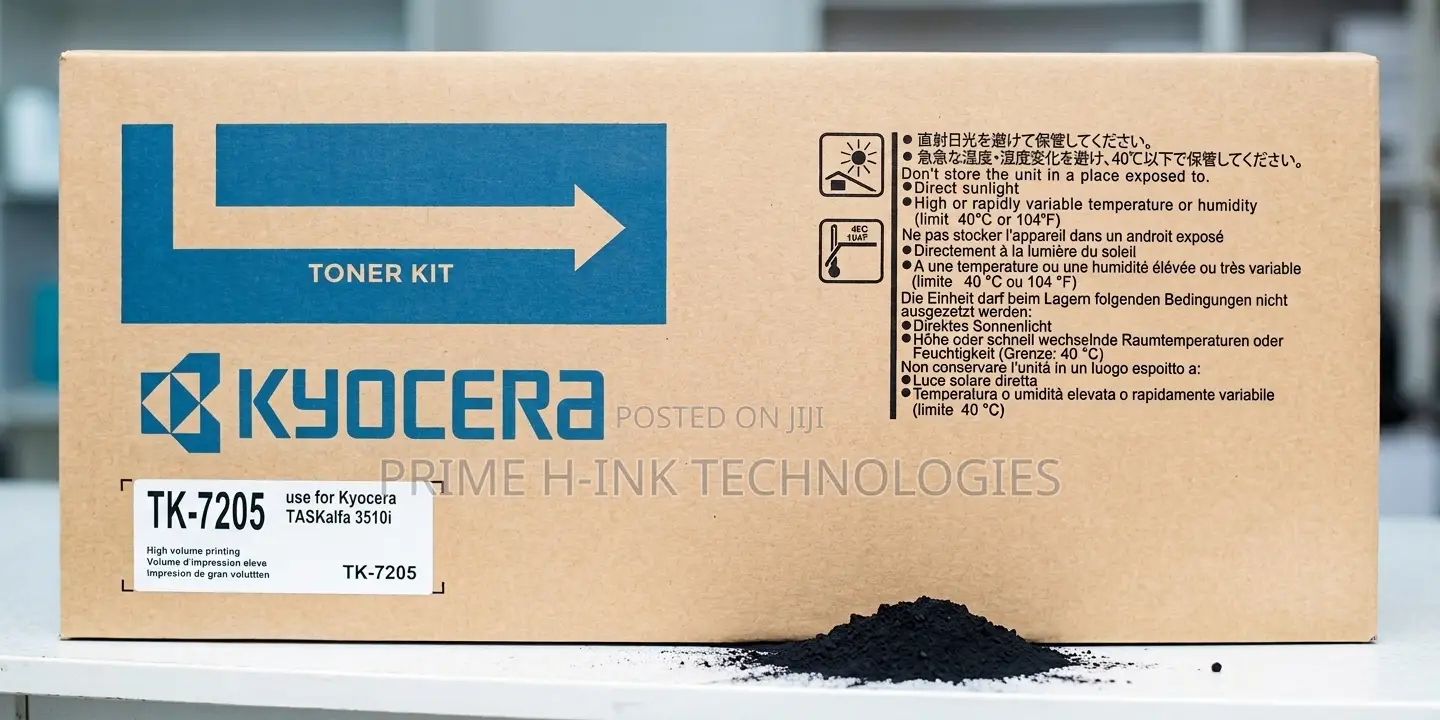 High Yield Kyocera Tk 7205 Black Toner