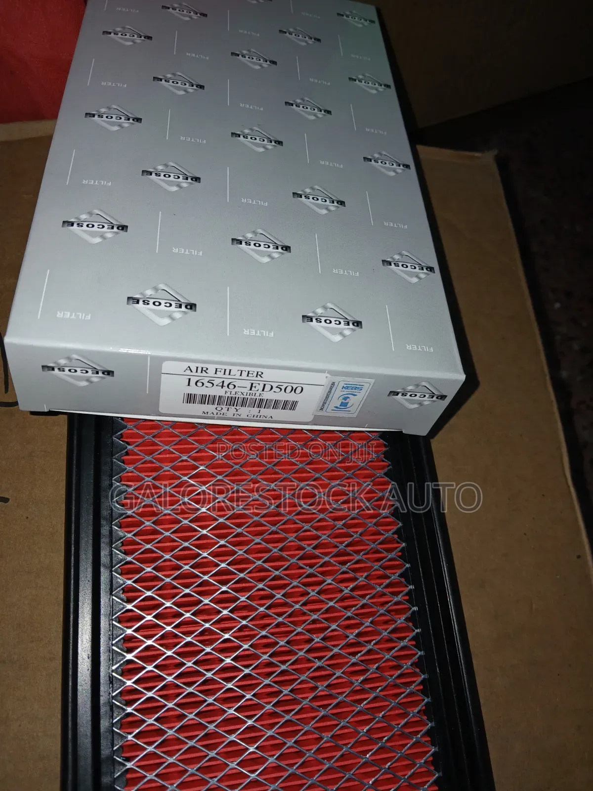16546-Ed500 – Nissan Note / Tiida / Wingroad / Ad / March – Air Filter