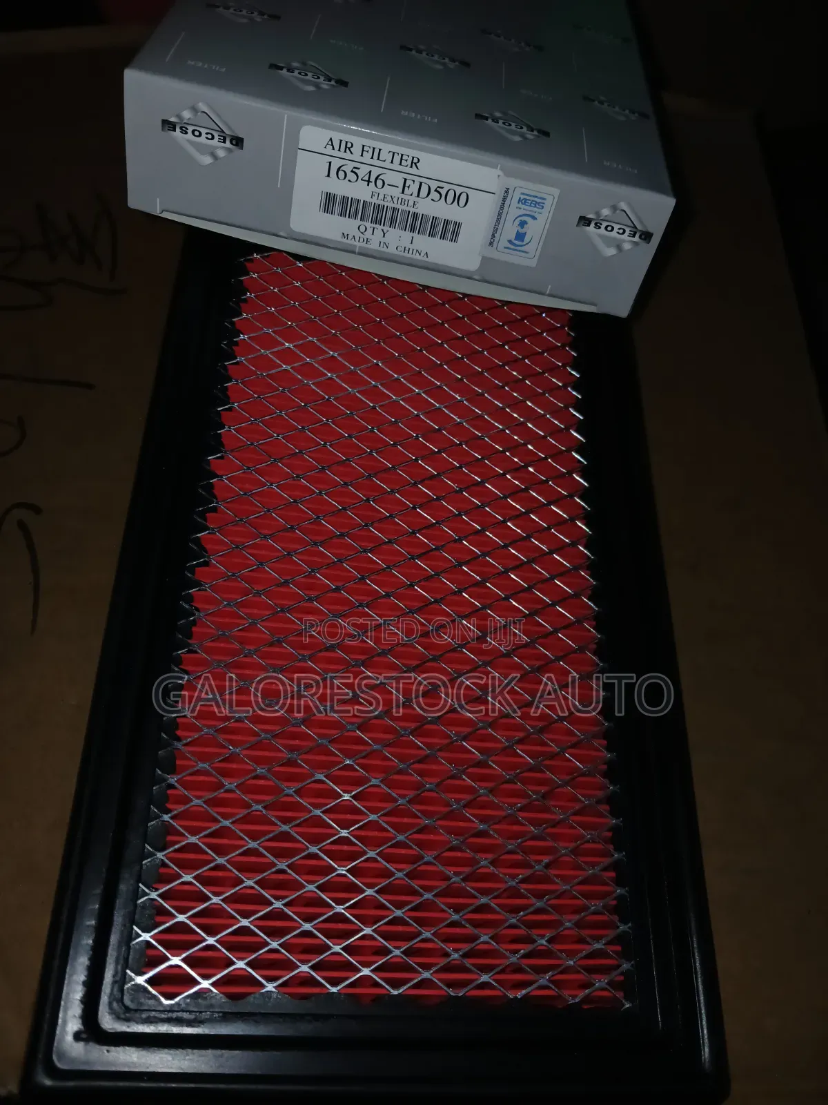 16546-Ed500 – Nissan Note / Tiida / Wingroad / Ad / March – Air Filter