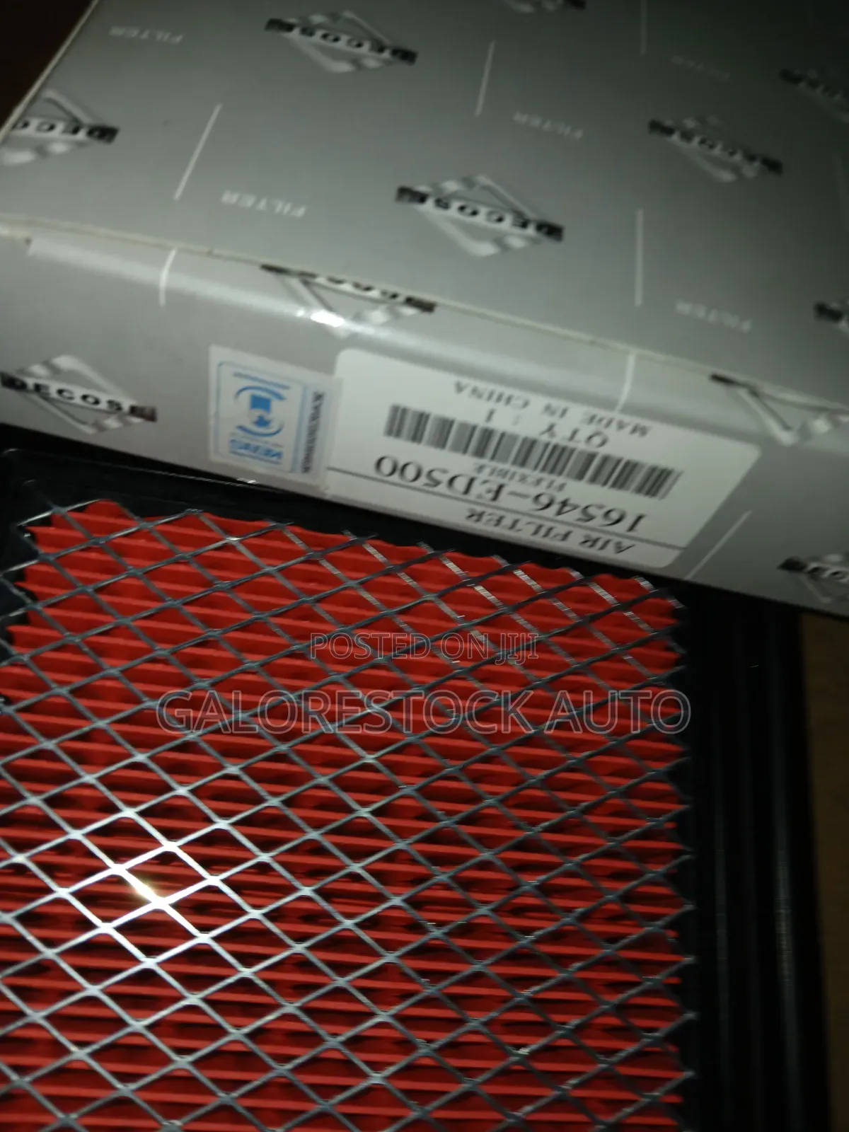 16546-Ed500 – Nissan Note / Tiida / Wingroad / Ad / March – Air Filter