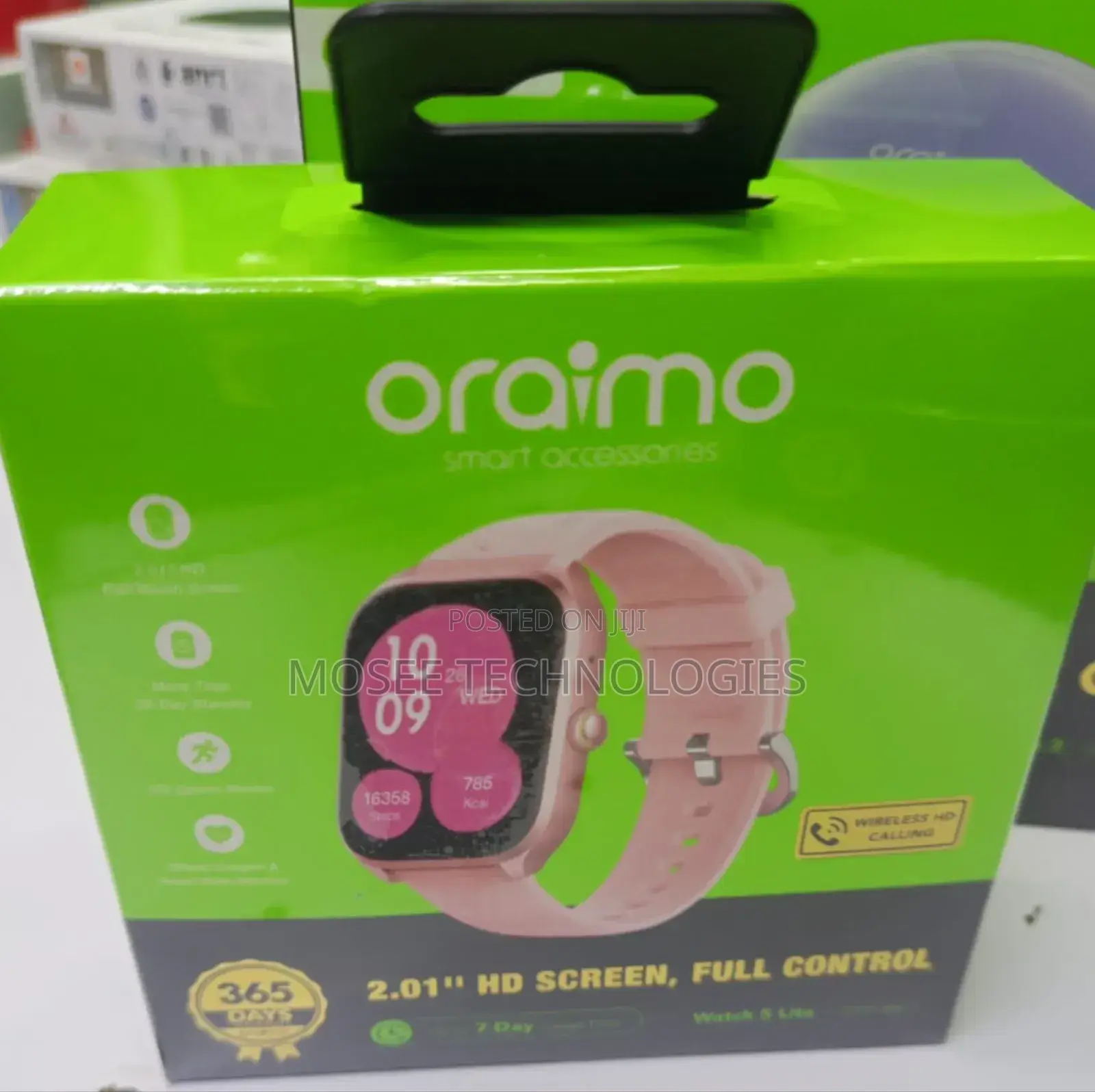 Oraimo HD Full-Touch Fitness Smart Watch With Multiple Sports Modes