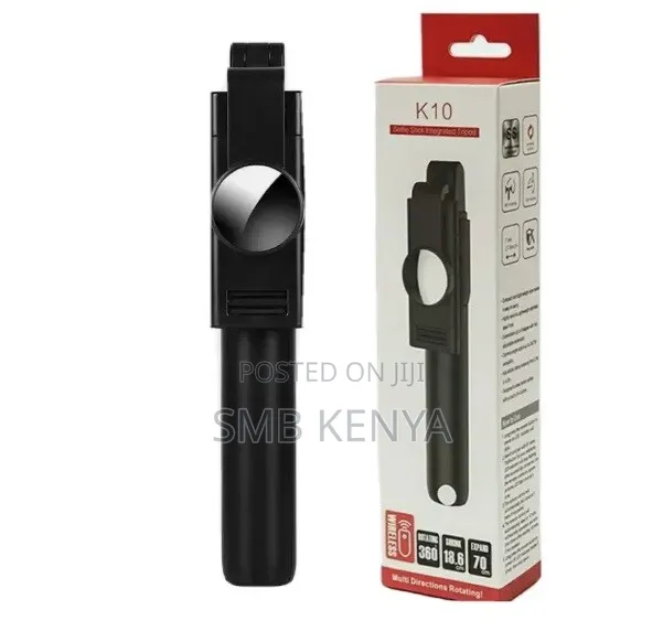 K10 Vlogging Tripod and Selfie Stick
