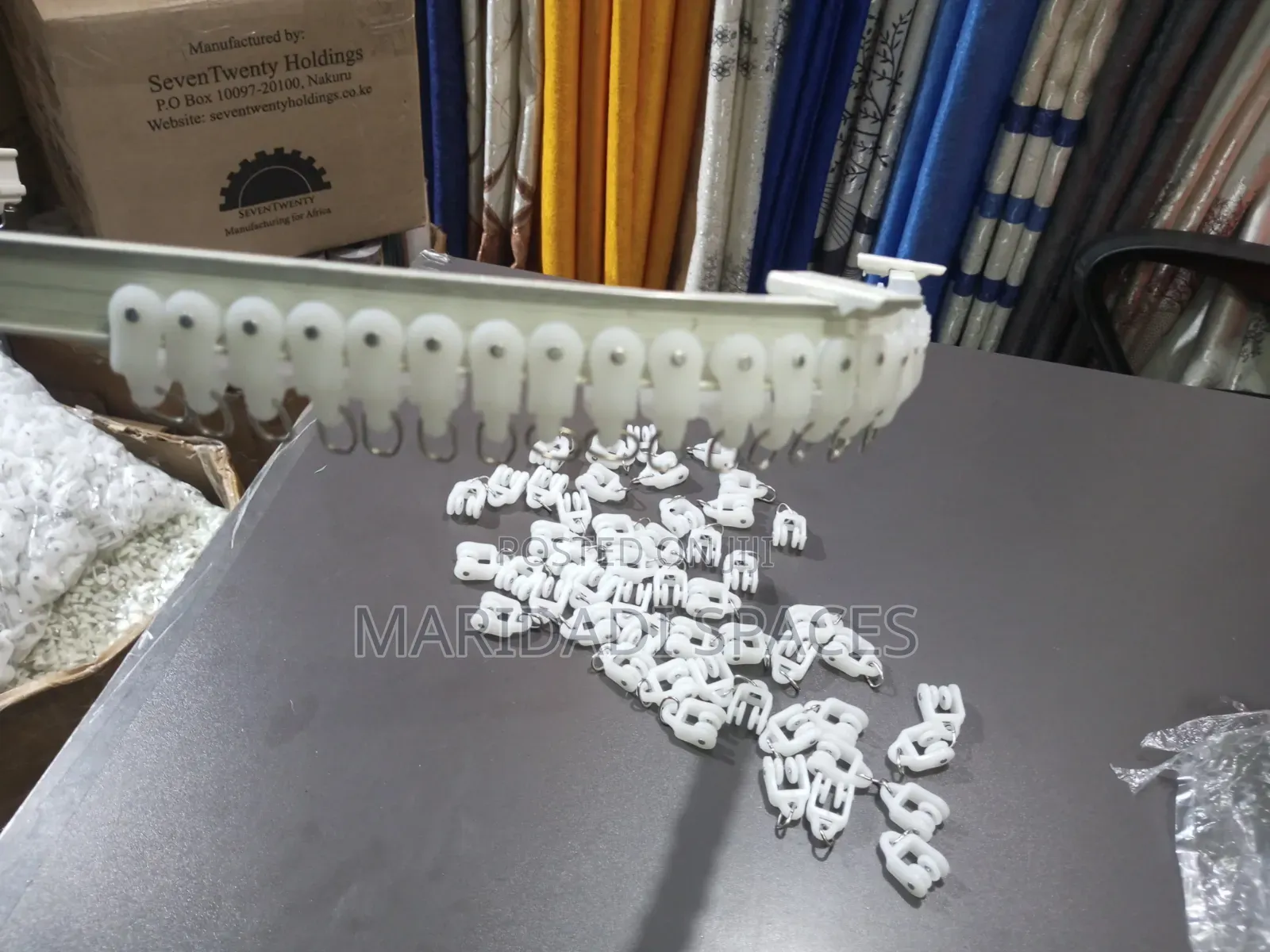 Premium Bendable Curtain Runners – Smooth & Flexible @ KSh 30 Each