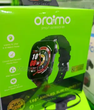 Oraimo OSW-814S Nova 2 Air Curved AMOLED Smartwatch