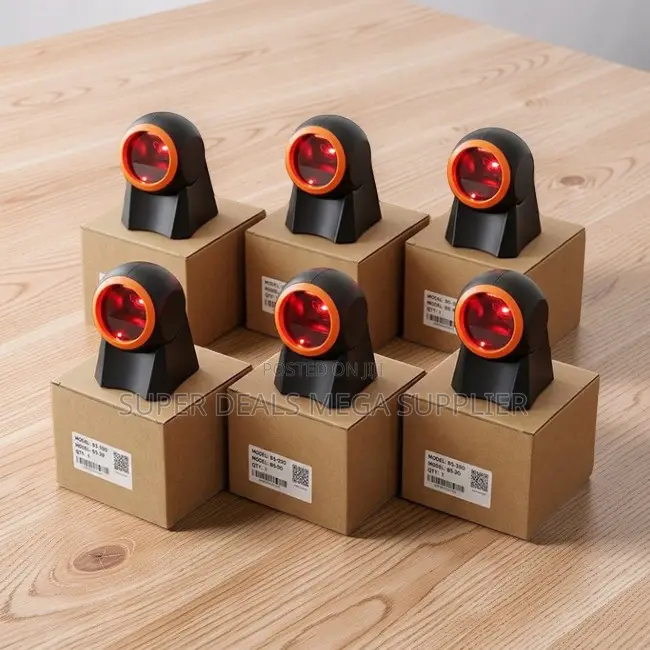 Competitive Prices 1D 2D Desktop Table Mount Barcode Scanner Readers