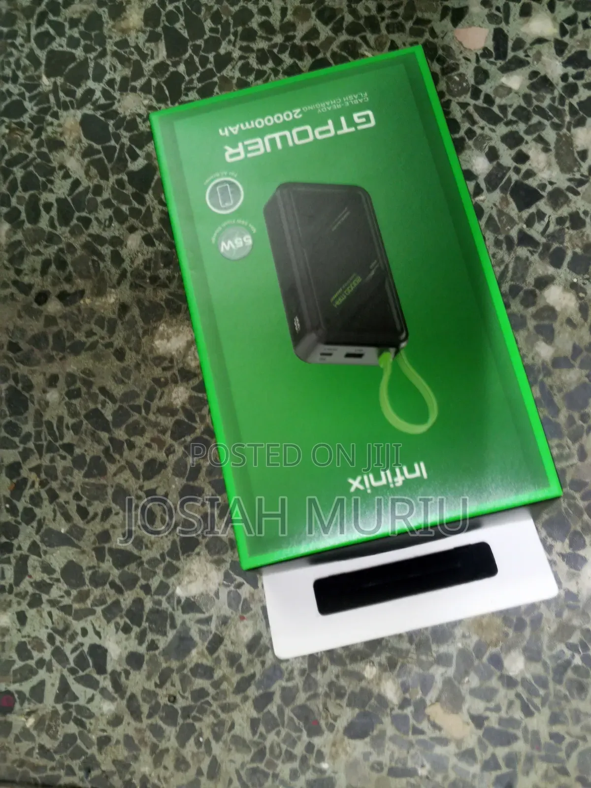 Infinix GT Power 55W Super Fast Charger – 20,000mAh