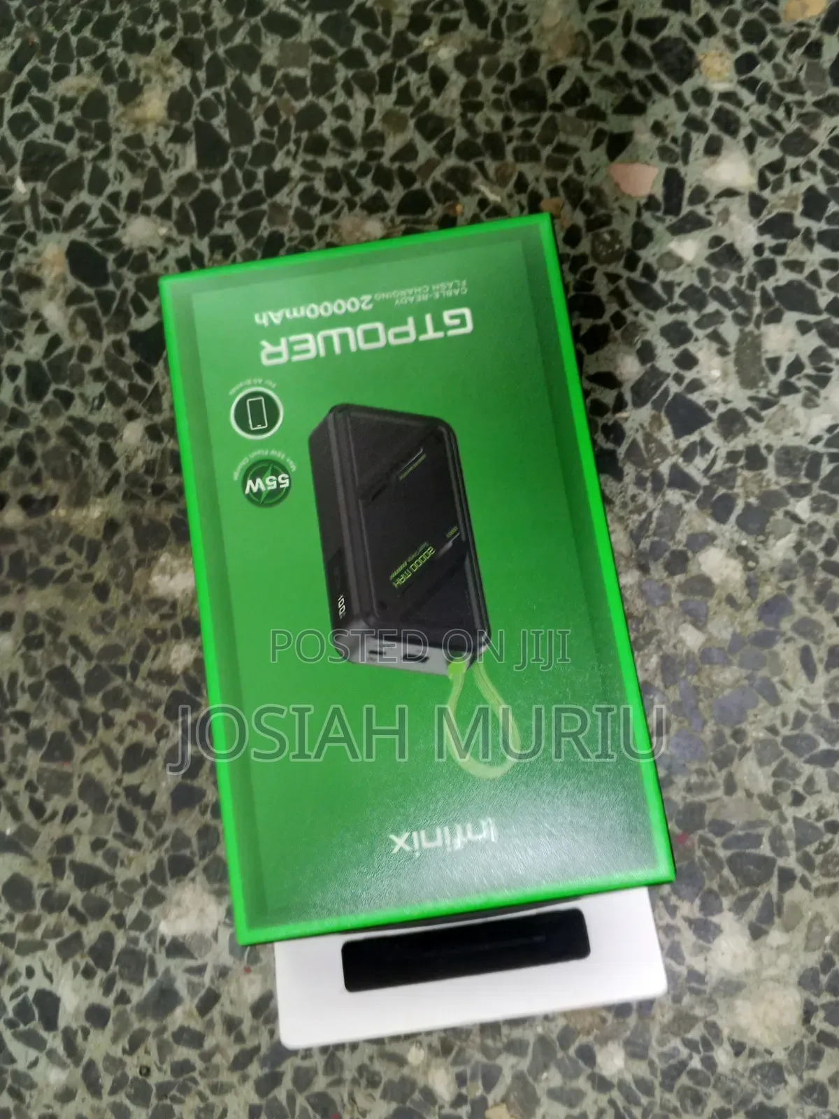 Infinix GT Power 55W Super Fast Charger – 20,000mAh