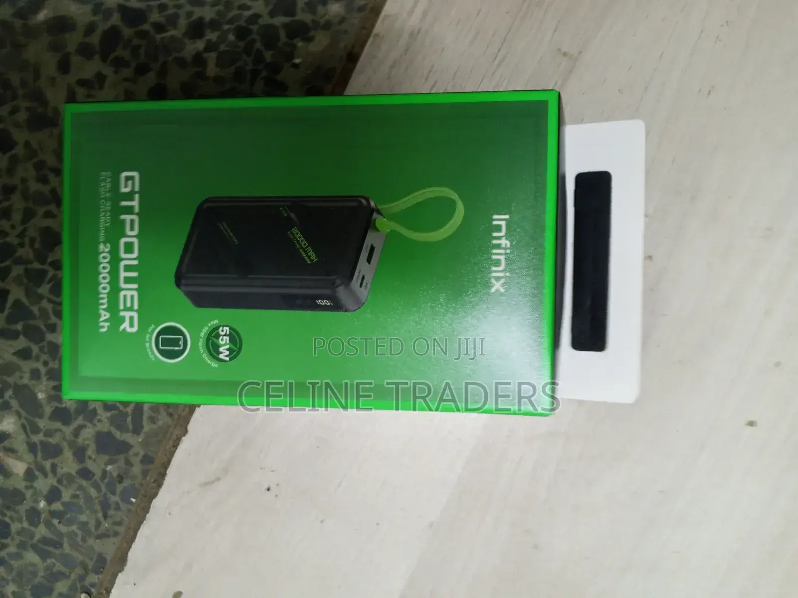 Infinix GT Power 55W Super Fast Charger – 20,000mAh