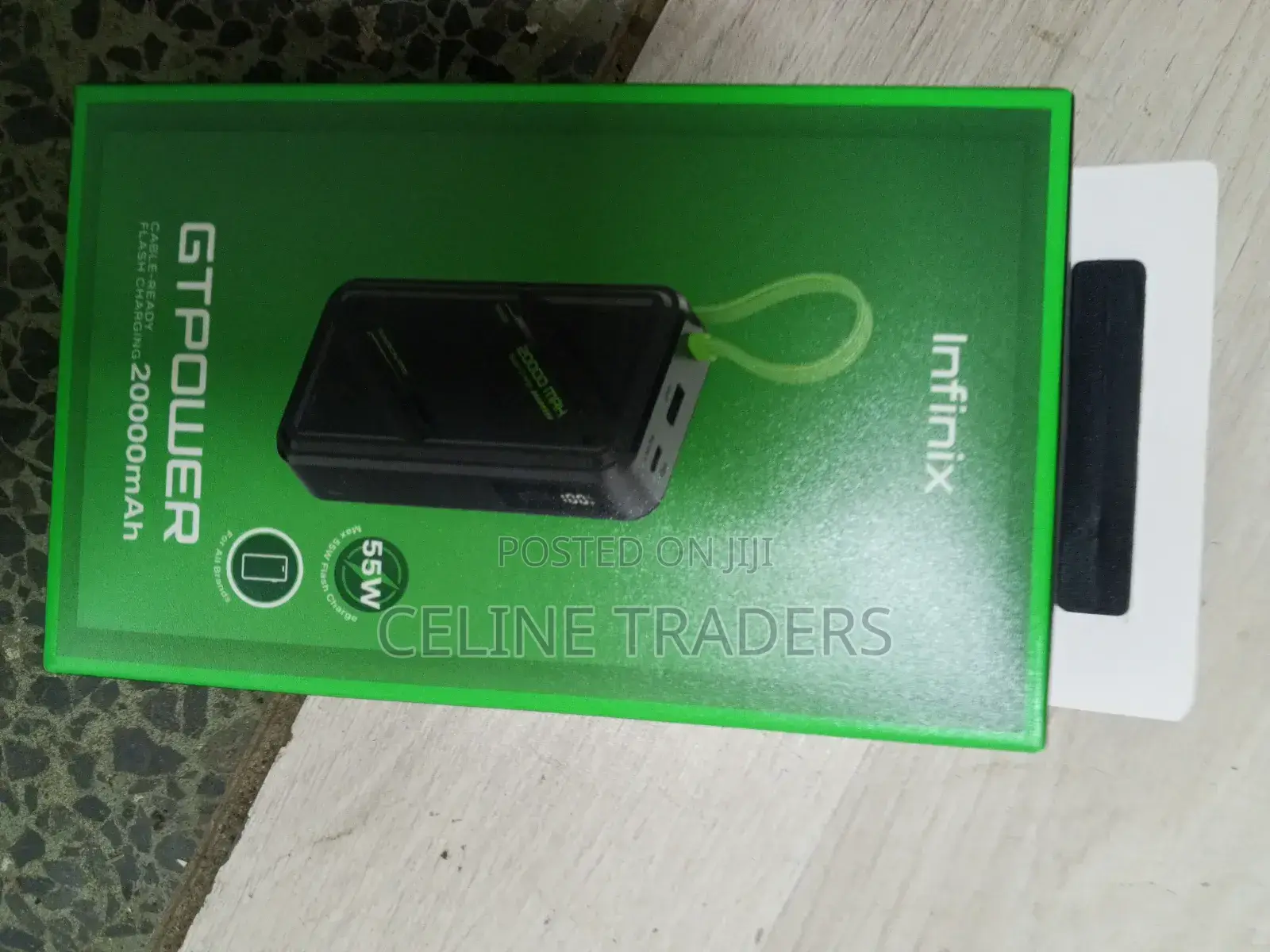 Infinix GT Power 55W Super Fast Charger – 20,000mAh