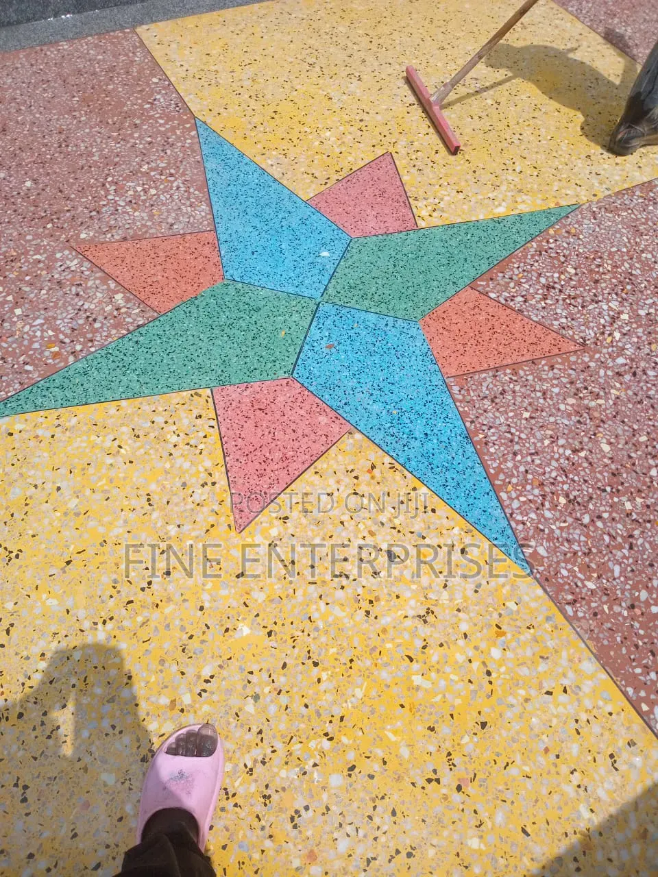 Flowered Terrazzo