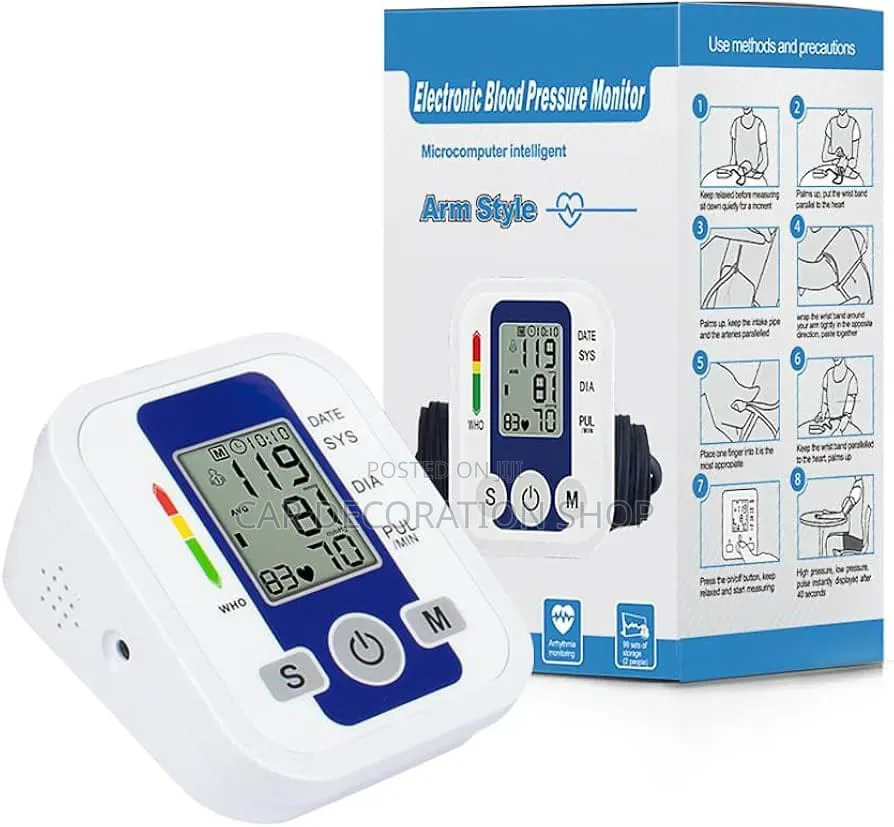 Automatic Home Health Digital Blood Pressure Monitor