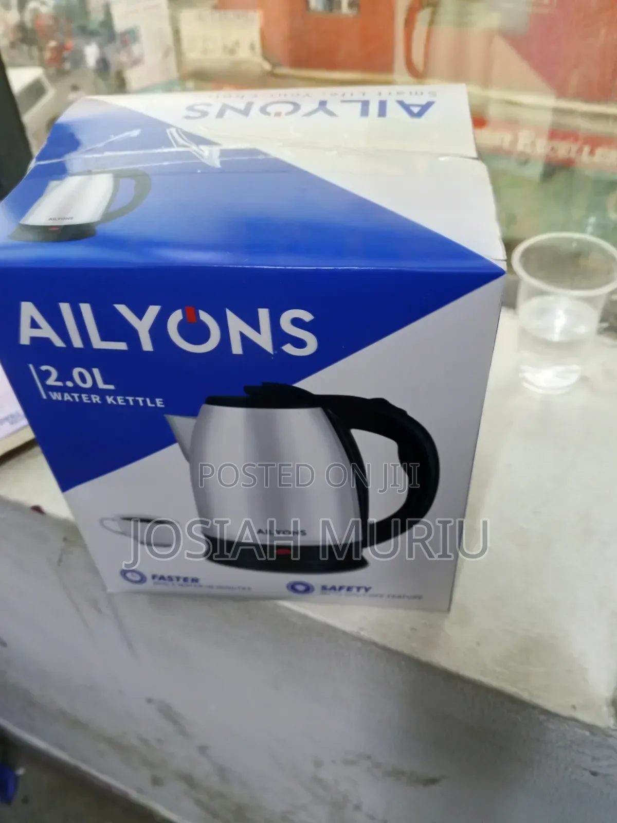 Ailyons Electric Kettle – Modern Kitchen Water Boiler