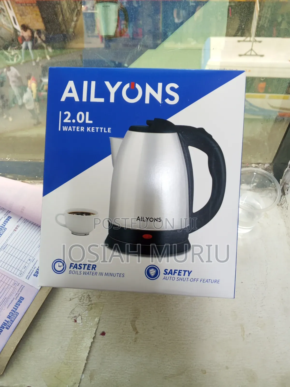 Ailyons Kettle – Quick Boil Electric Water Heater