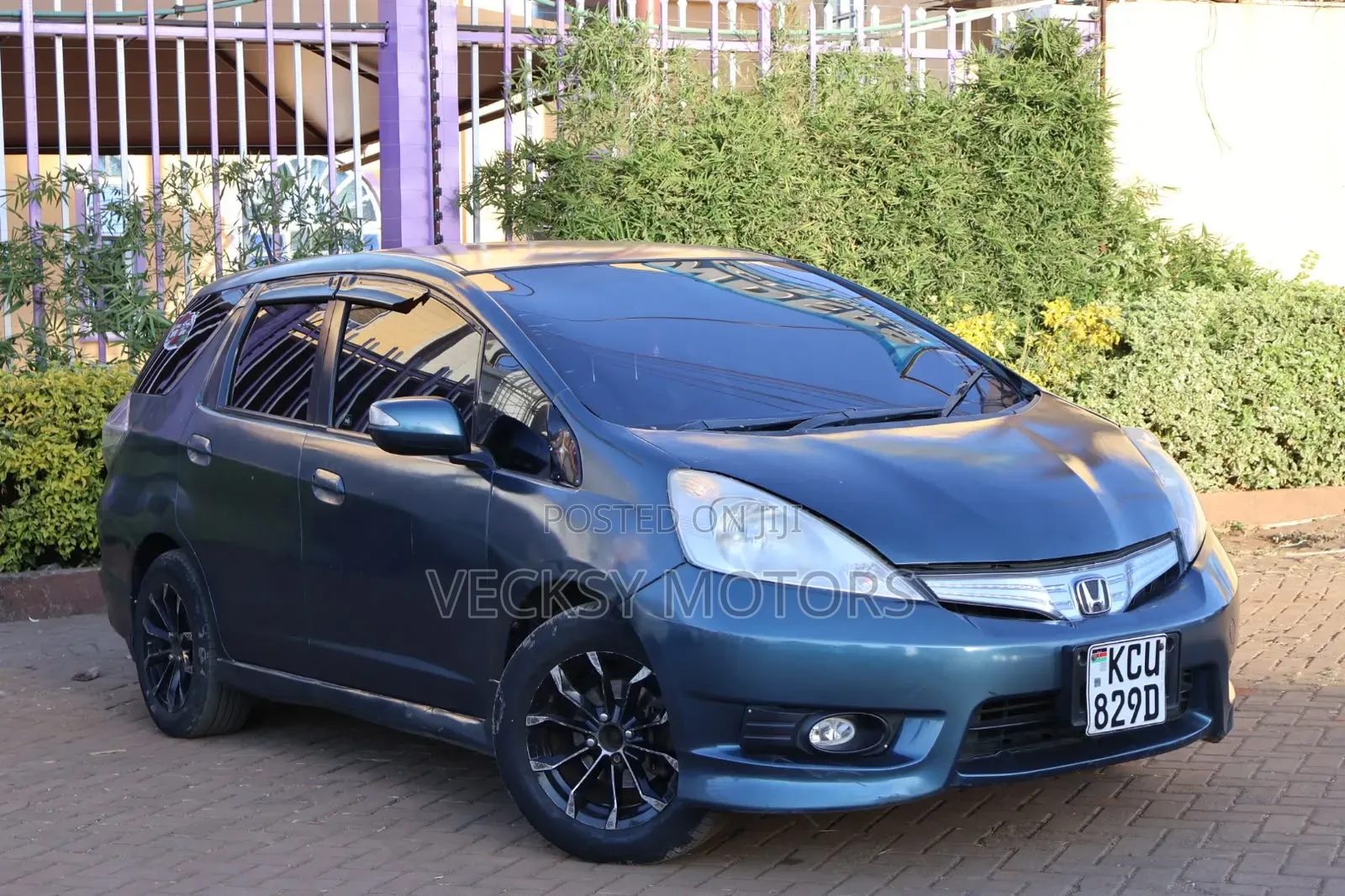 Honda Fit Shuttle 2012 Black