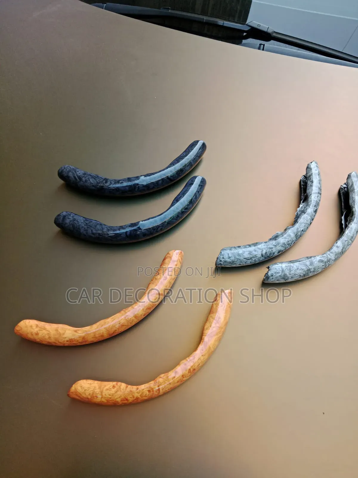 2pc Ergonomic Pieces Snap Left&right Steering Wheel Cover