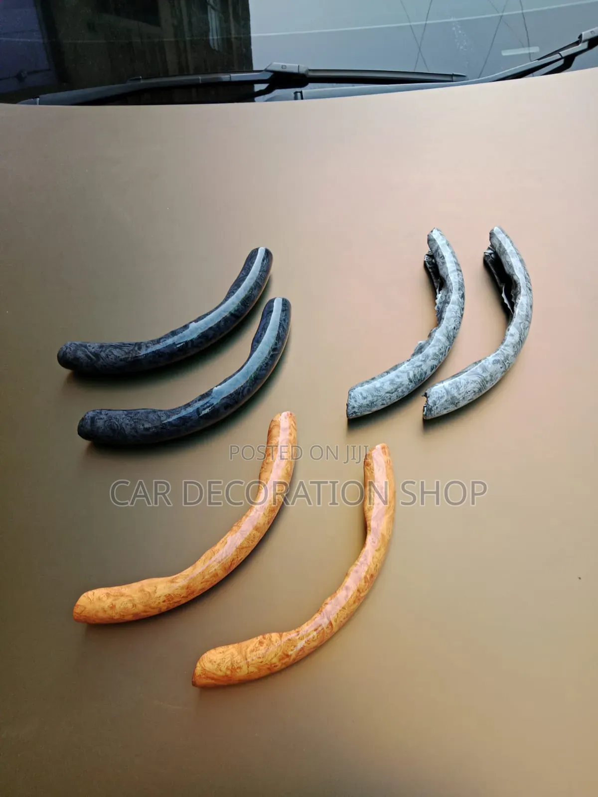 2pc Standard Steering Wheel Cover Provide Comfort,nonslip Grip