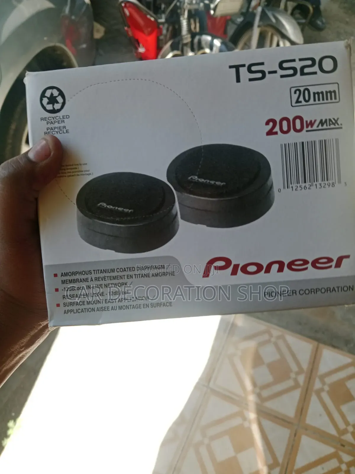 Tune Up Car Audio Pioneer Tweeters Delivercrisp,clear High Frequencies