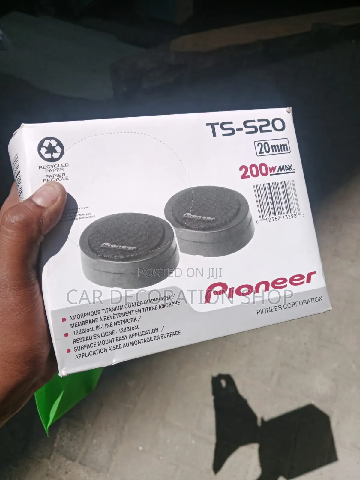 Tune Up Car Audio Pioneer Tweeters Delivercrisp,clear High Frequencies