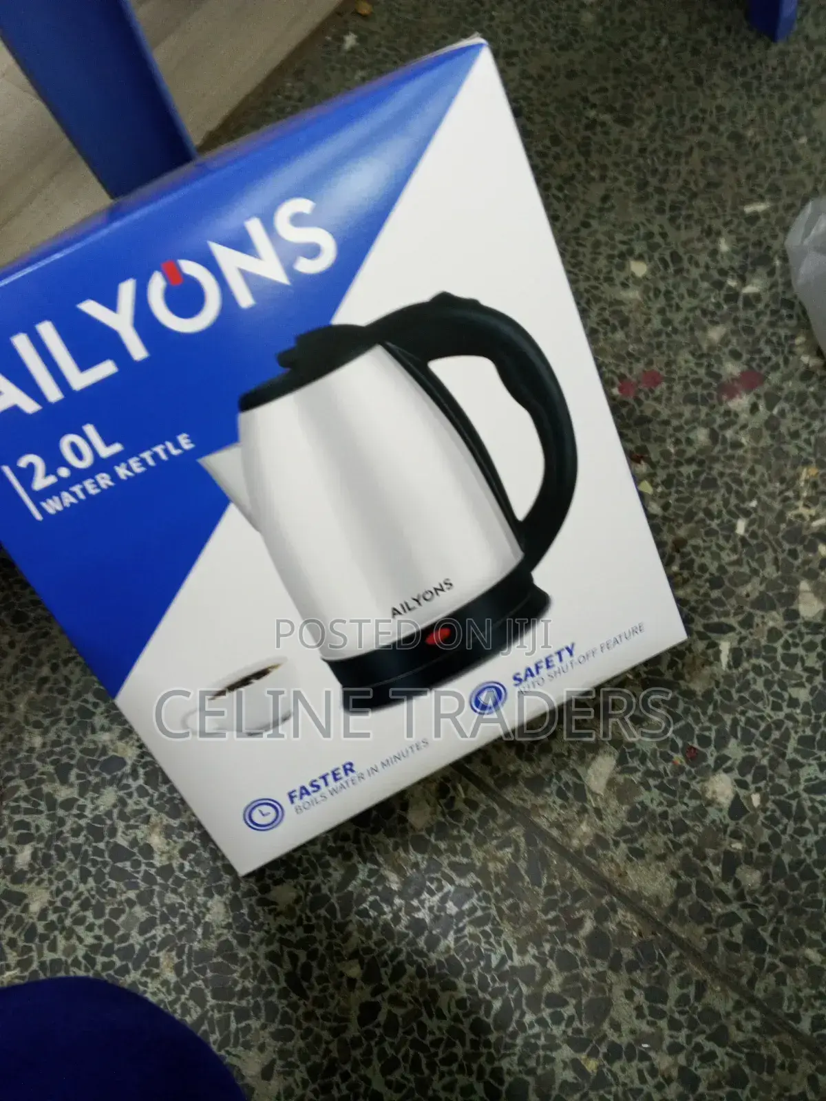 Ailyons Electric Water Kettle – Stylish Kitchen Essential