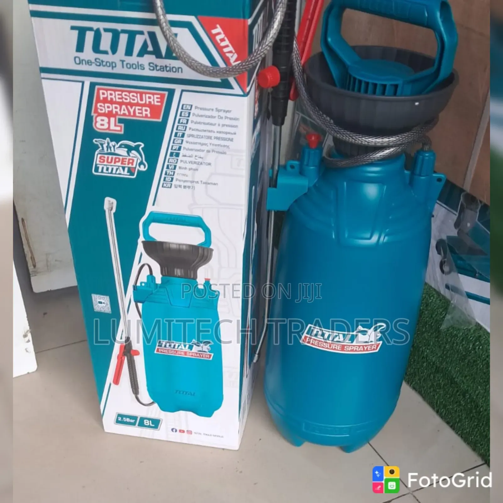 Total Pressure Sprayer 8ltrs