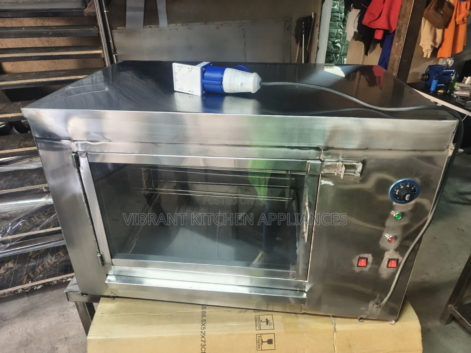 Locally Made Commercial Chicken Roaster — 6–9 Birds