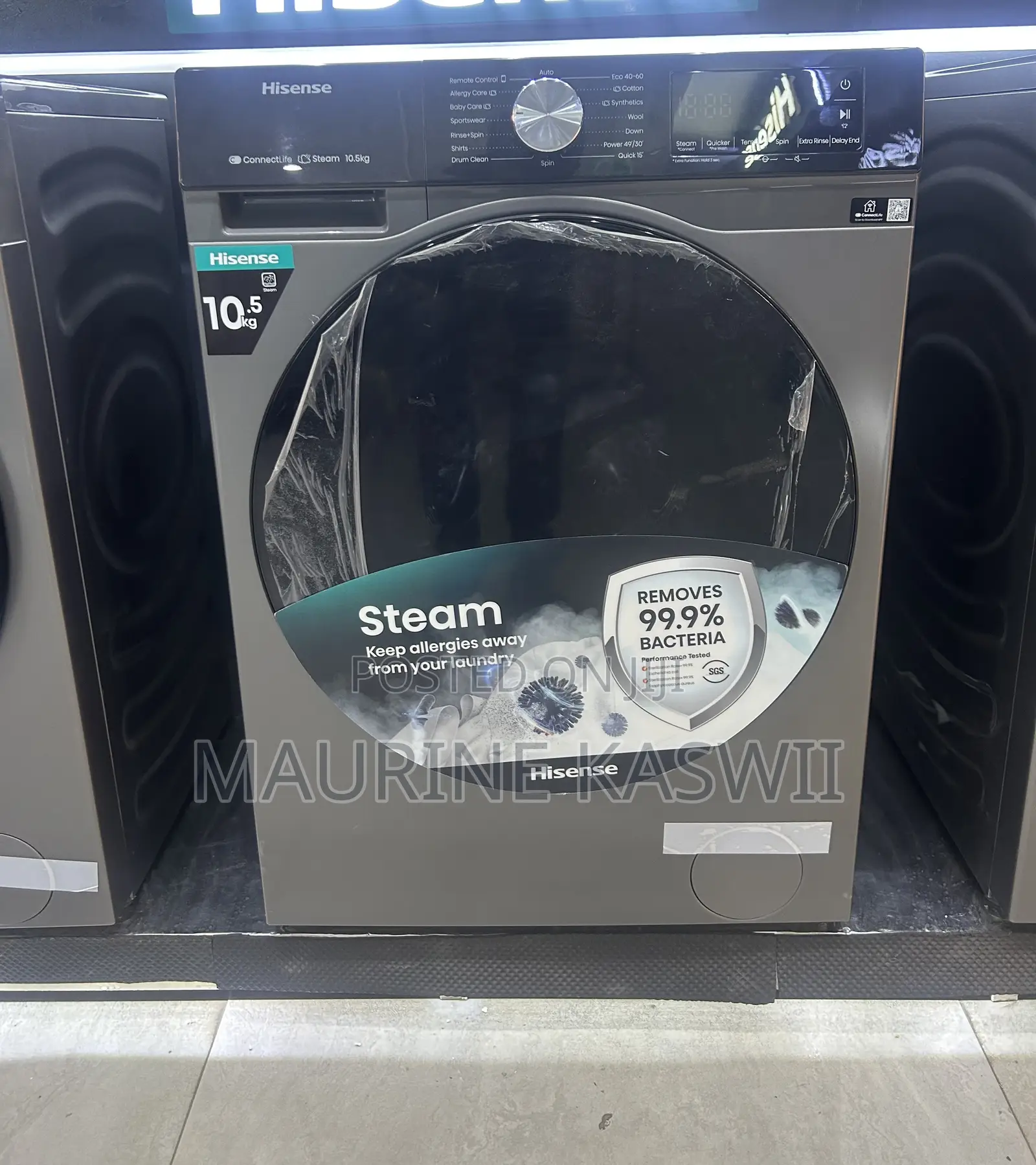 Hisense Washer 10.5kg