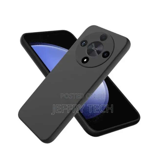 Soft Silicon Back Coer for Honor Magic 6 Lite - Black