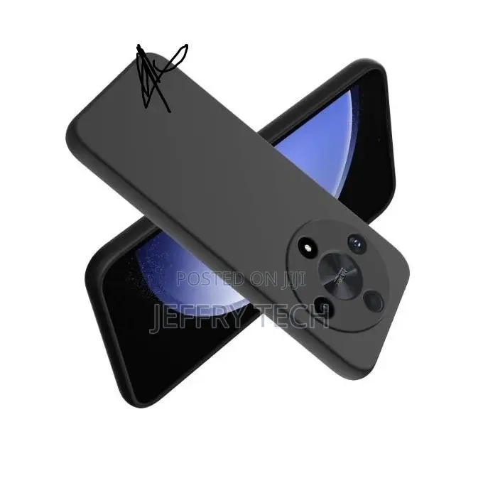 Soft Silicon Back Coer for Honor Magic 6 Lite - Black