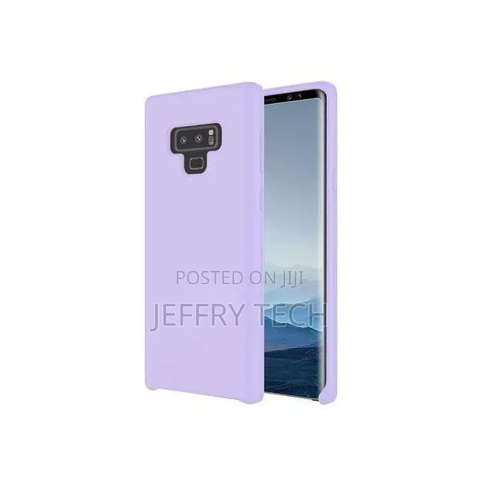 Soft Silicone Slim Shockproof Case for Samsung Galaxy Note 9 - Purple