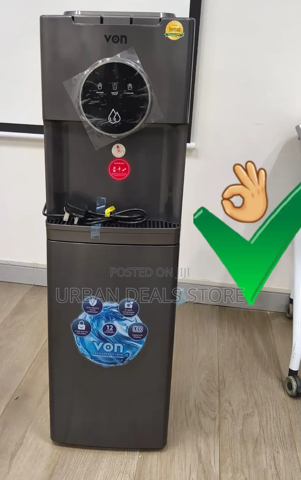 Von Bottom Load Water Dispenser