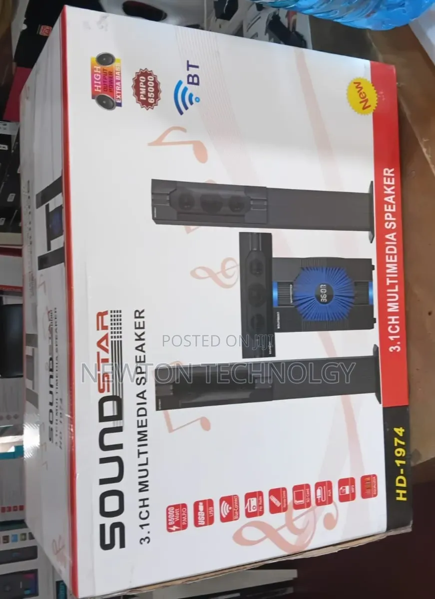 Sound Star Multimedia Speaker System 3.1 Ch -DH 1974