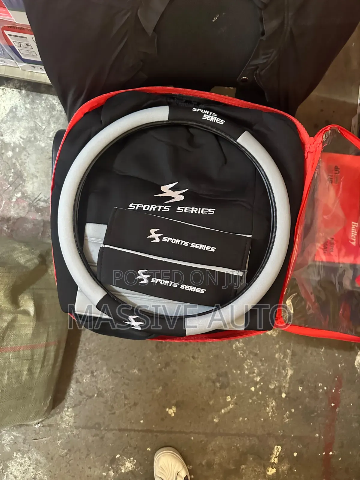 New Improved Fabric Sports Series Car Seats Covers, / Seats Covers