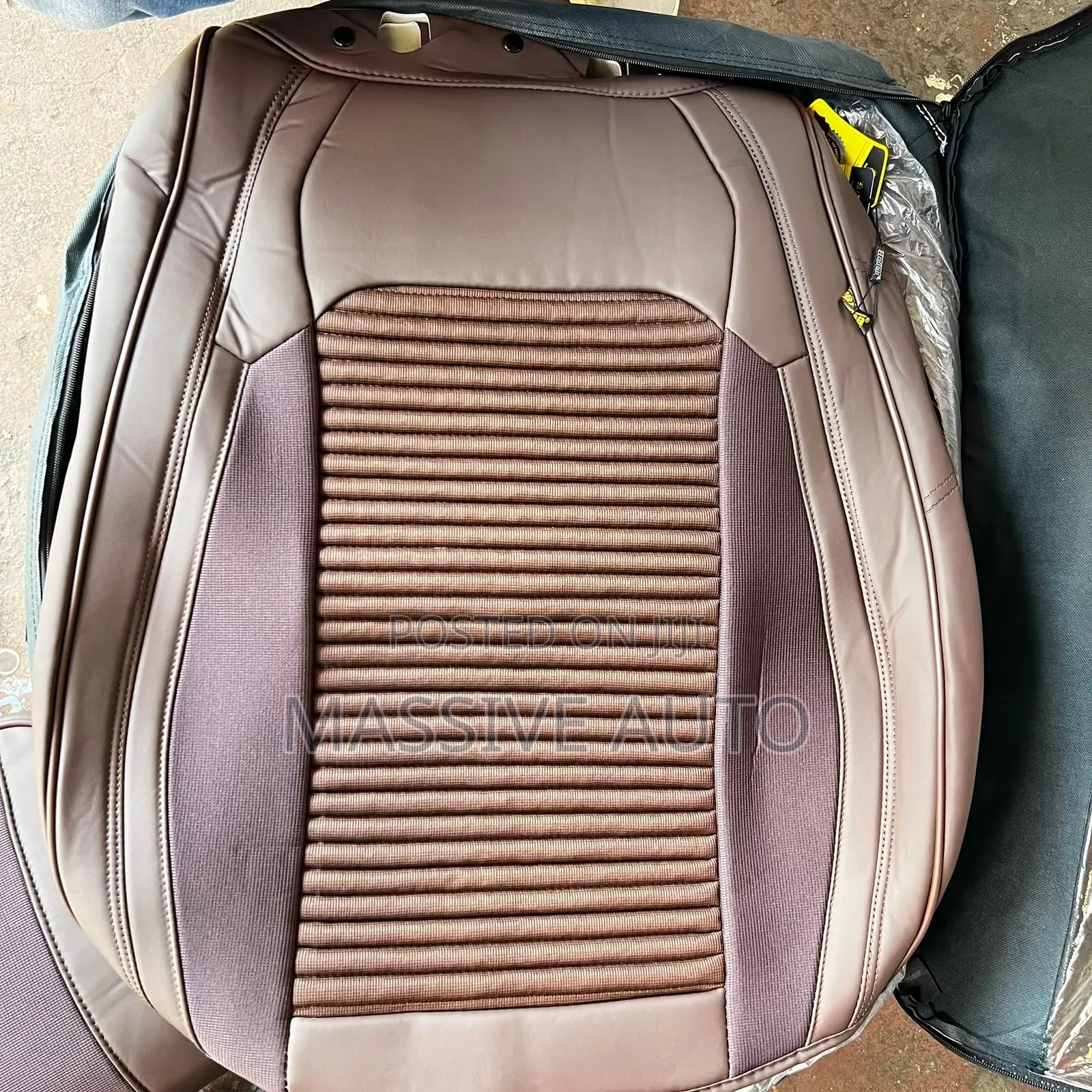 P U Universal Leather Seats Covers/5 Seater  Seats Covers