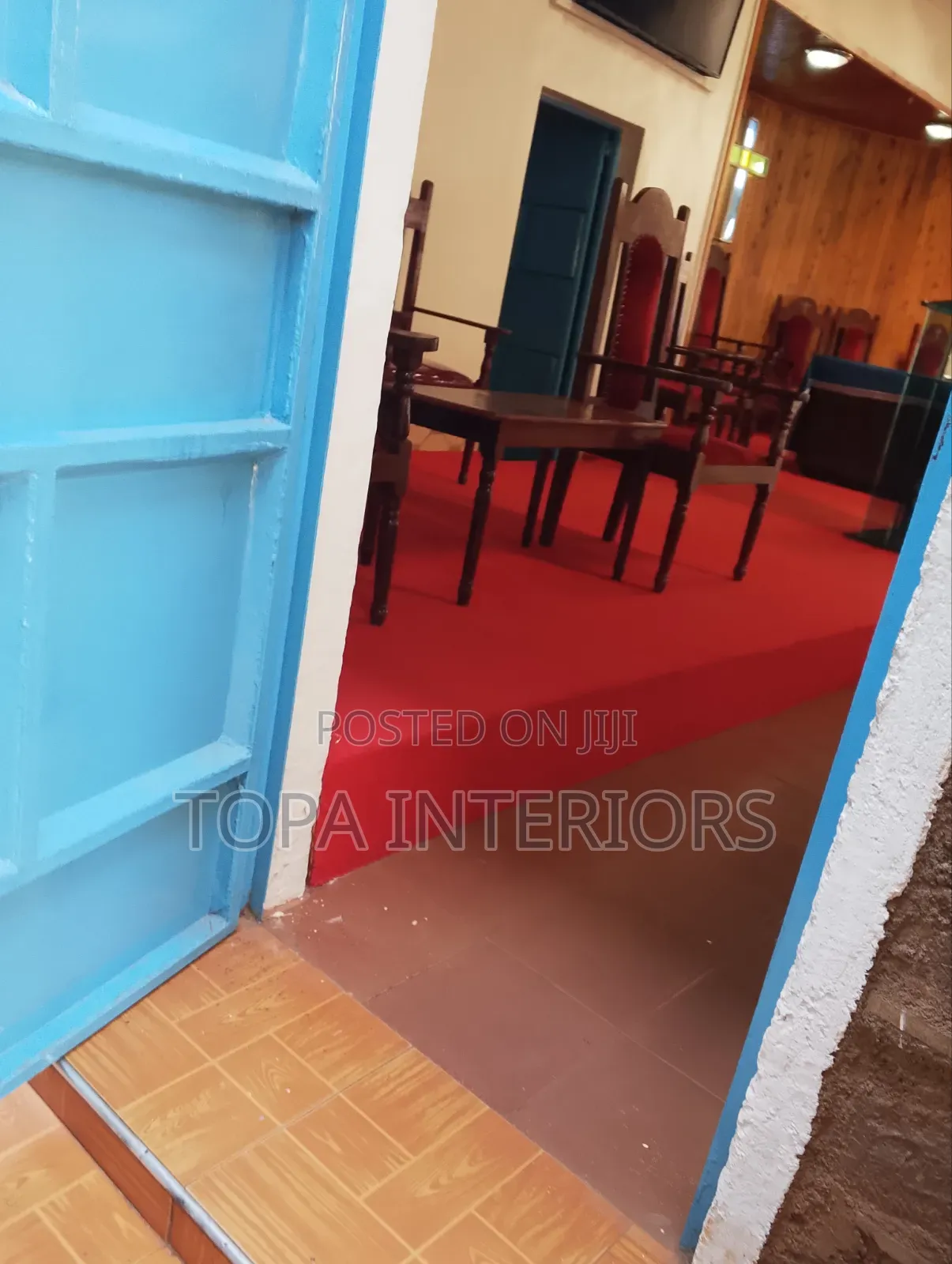 Pcea Church Altar Carpet Installation