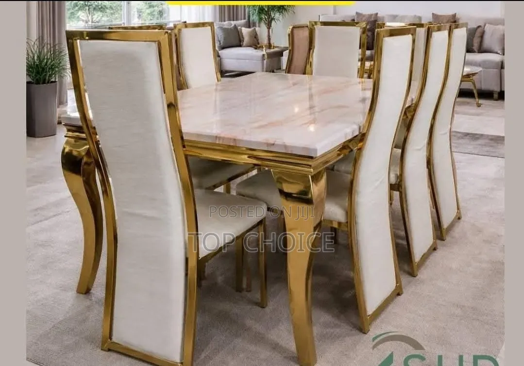 Marble Dining Table 6 - Seater