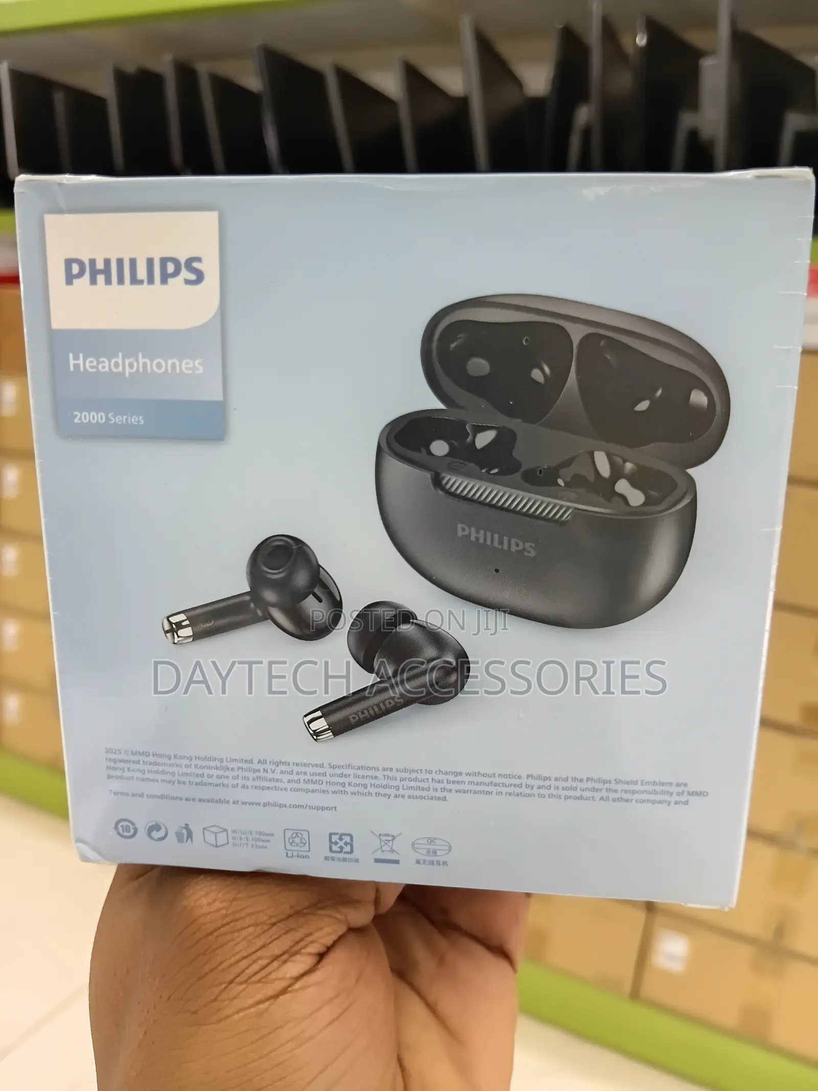 Philips True Wireless Earbuds Dynamic Bass With 10mm Driver.