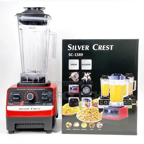Silvercrest Commercial 2-in-1 Blender (6-Piece Set)