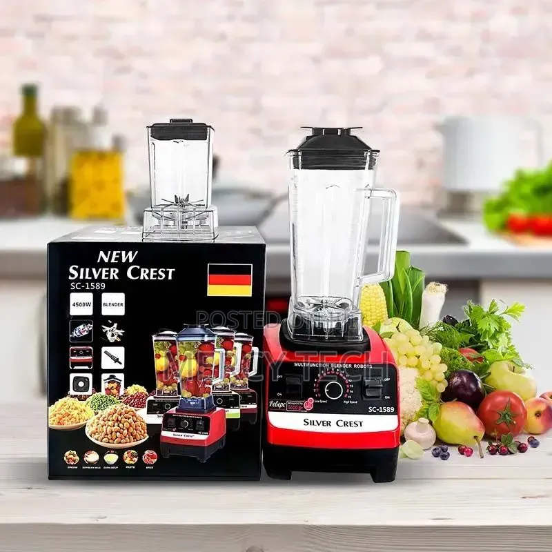 Silvercrest Commercial 2-in-1 Blender (6-Piece Set)