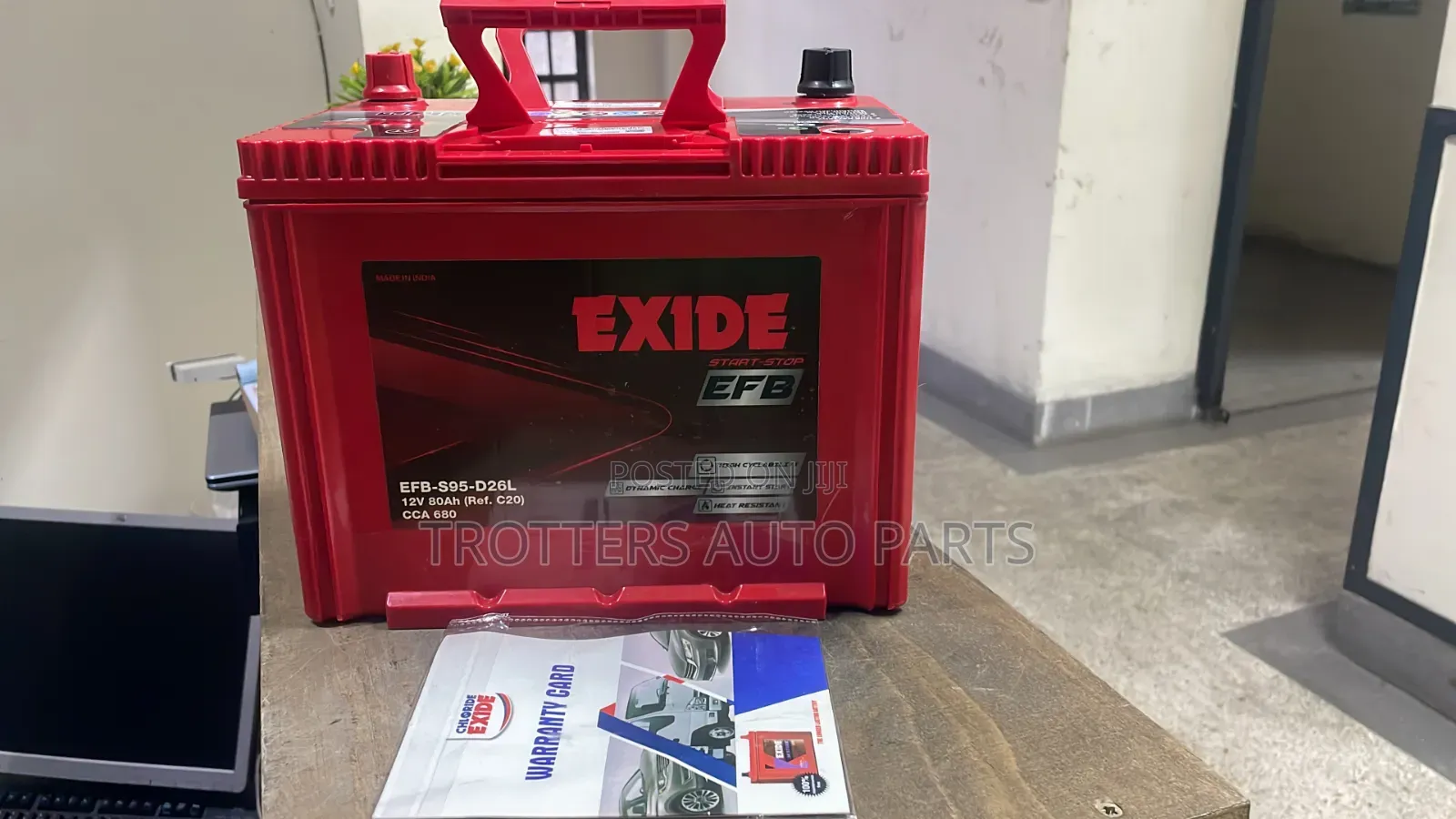 Trotters Auto Parts-Q85mf EFB Exide India