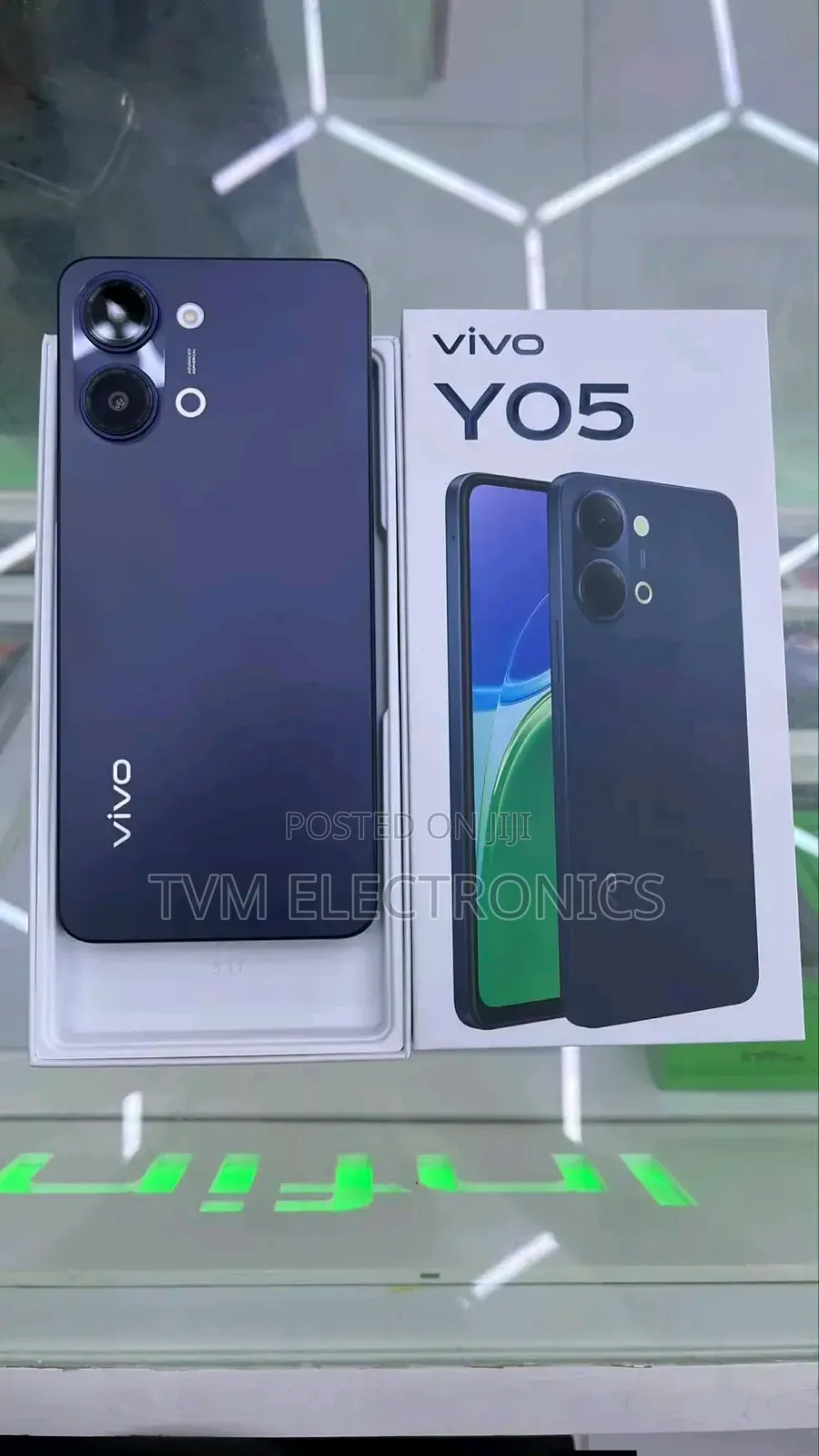 New Vivo Y05 64 GB Black