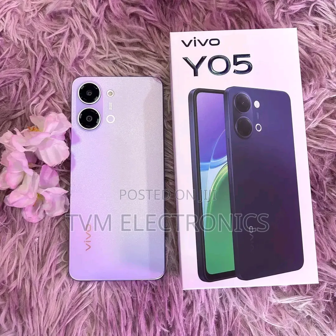 New Vivo Y05 64 GB Black