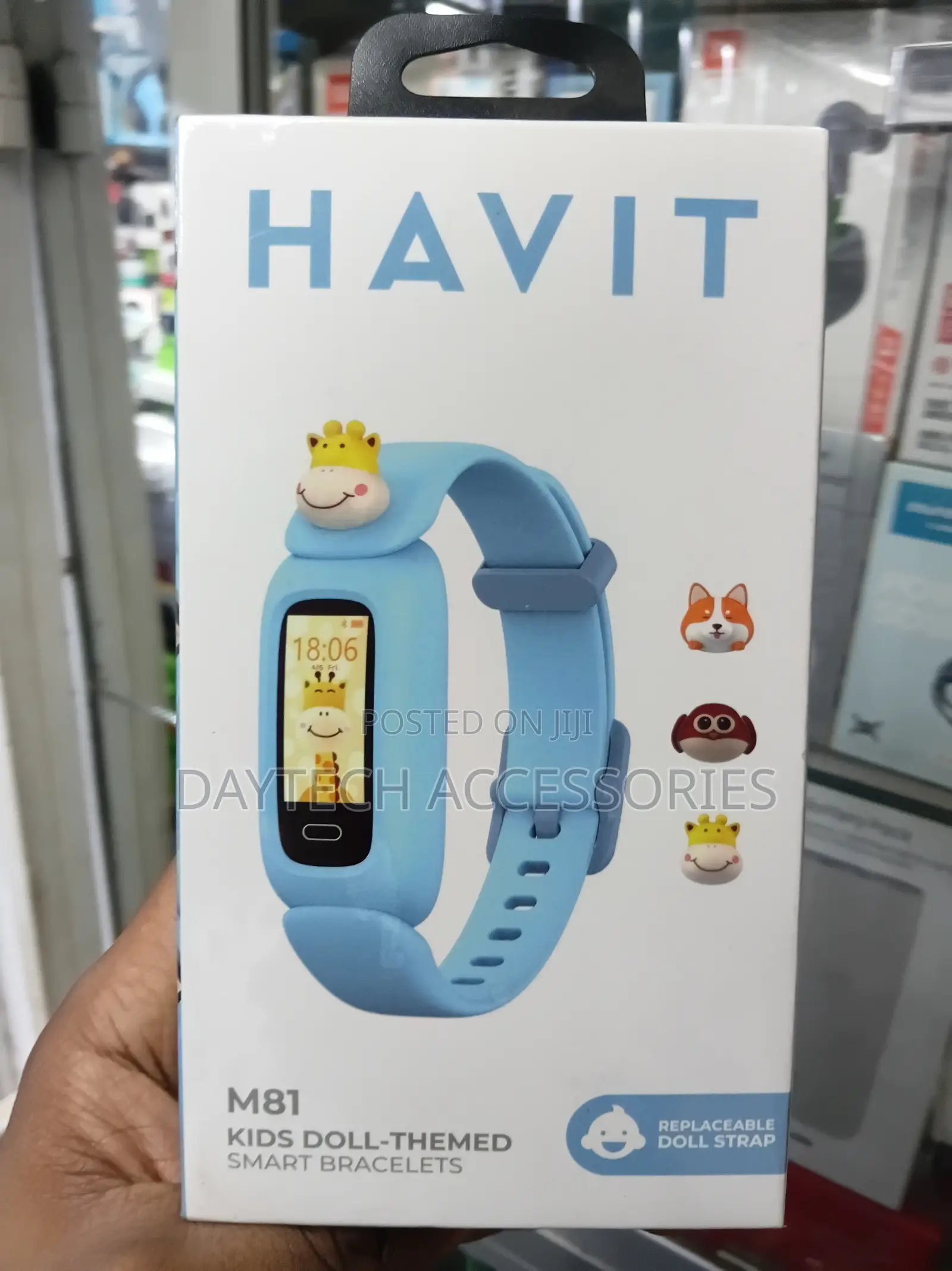 Havit M81 Kids Bracelet Smartwatch – Fun, Durable & Safe for Kids