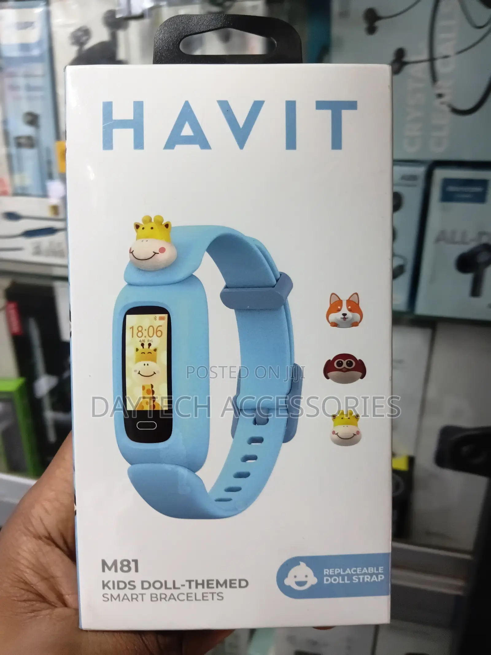 Havit M81 Kids Bracelet Smartwatch – Fun, Durable & Safe for Kids