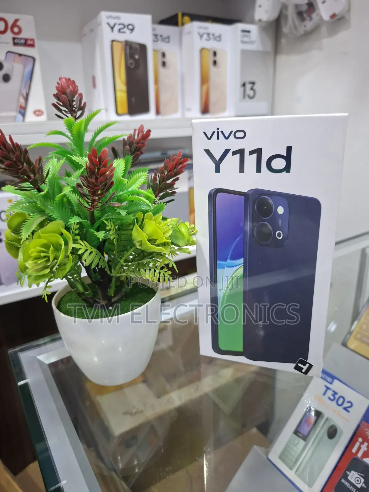 New Vivo Y11d 128 GB Black