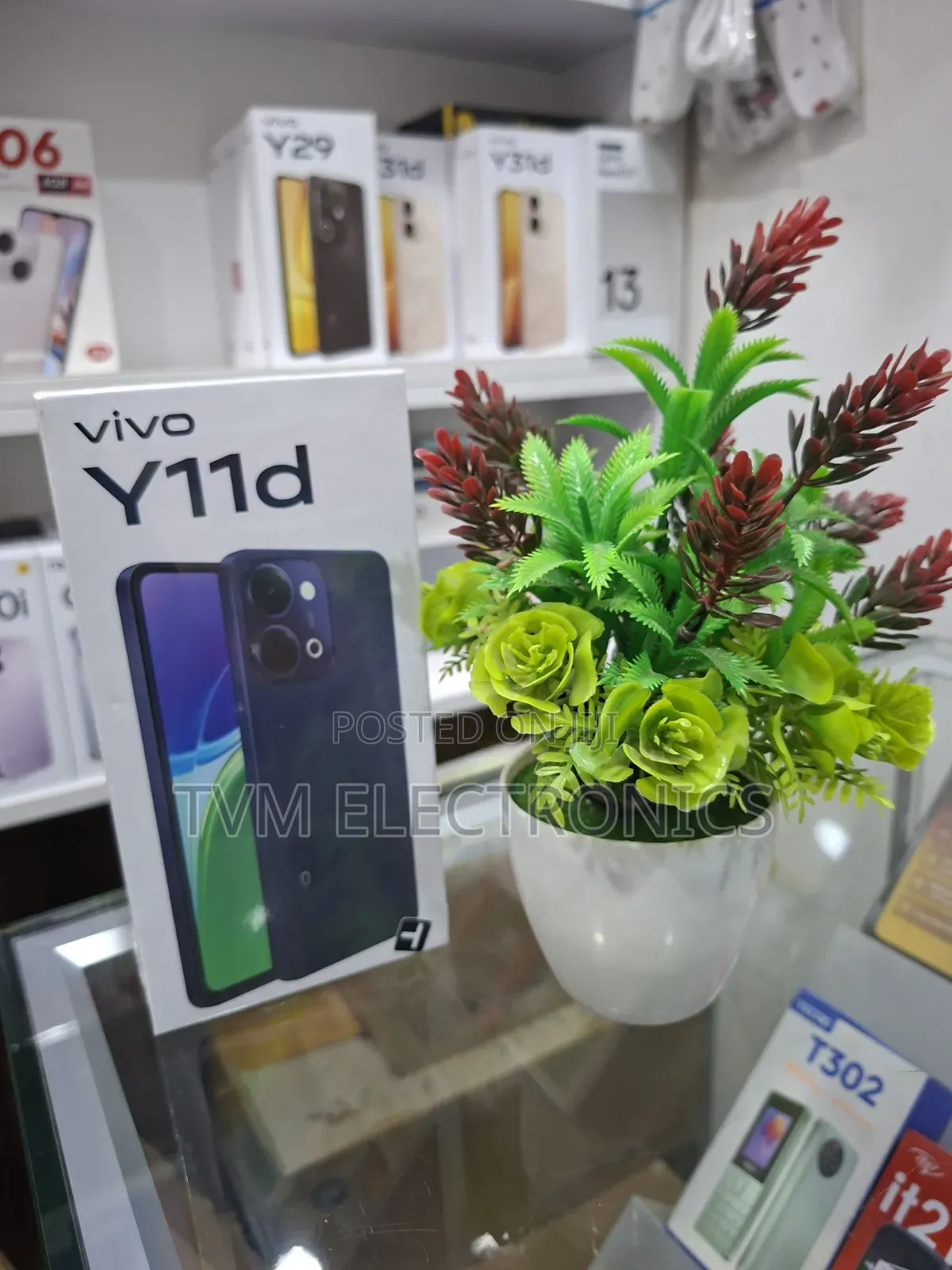 New Vivo Y11d 128 GB Black