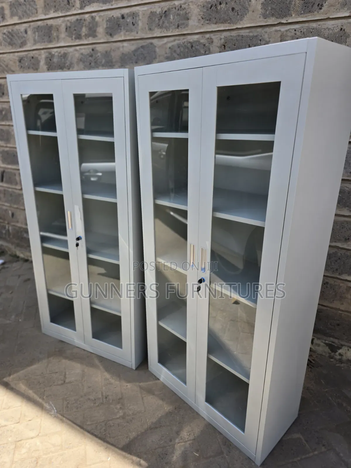Full Glass Filing Cabinet