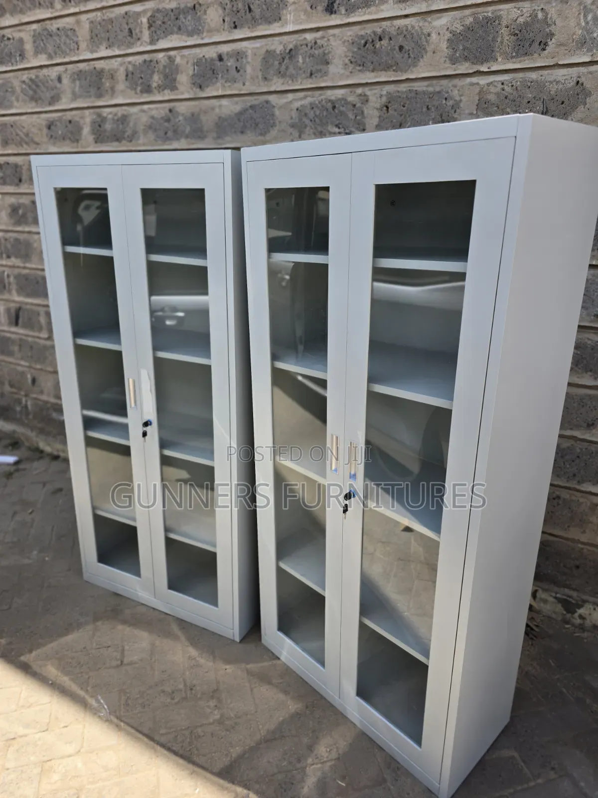 Full Glass Filing Cabinet